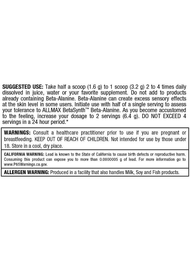 Allmax Betaalanine 400G