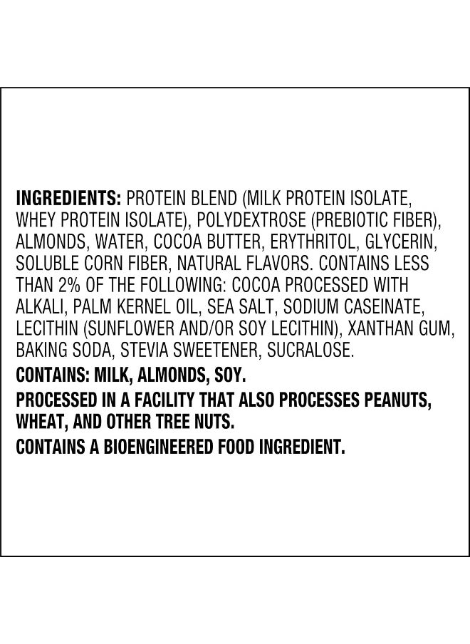Protein Bar, High Protein, Low Carb, Gluten Free, Soy Free, Keto Friendly, 12 Count (Cookies And Cream)