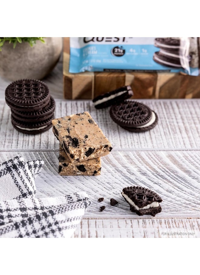 Protein Bar, High Protein, Low Carb, Gluten Free, Soy Free, Keto Friendly, 12 Count (Cookies And Cream)