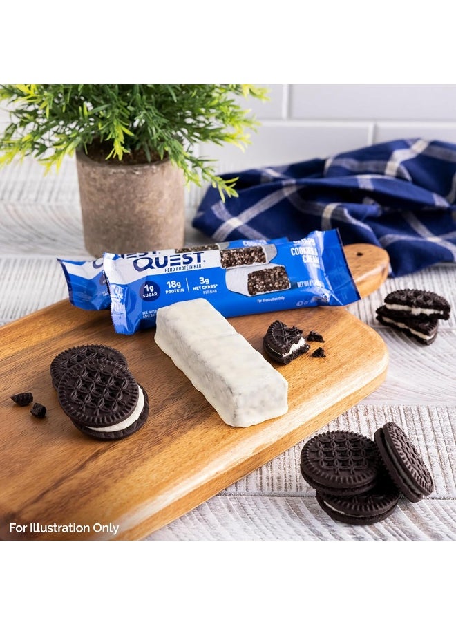 Nutrition Cookies & Cream Hero Bar - 12 Count