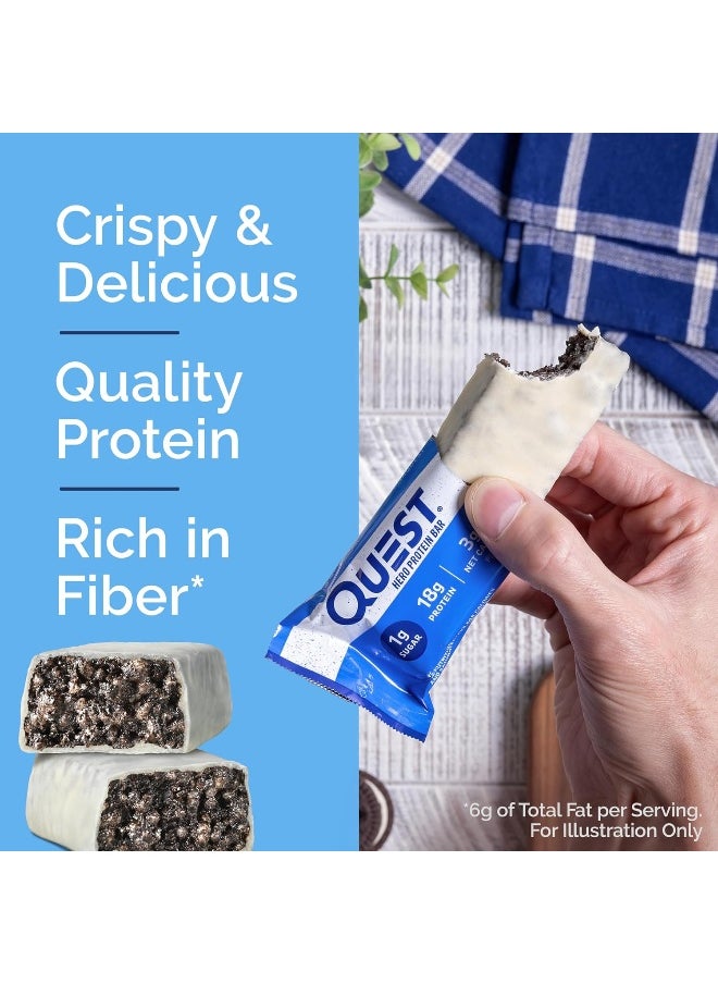Nutrition Cookies & Cream Hero Bar - 12 Count