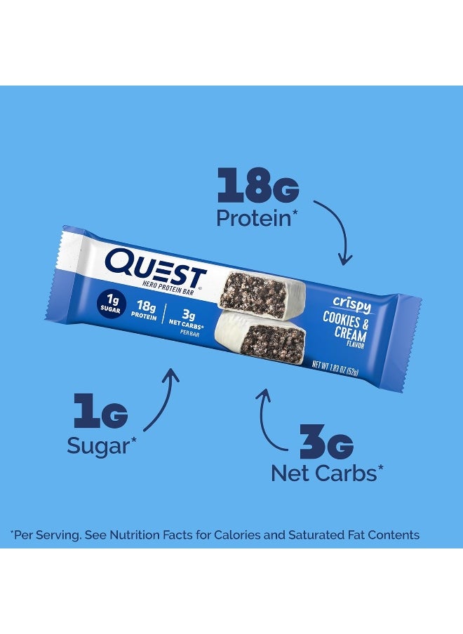 Nutrition Cookies & Cream Hero Bar - 12 Count