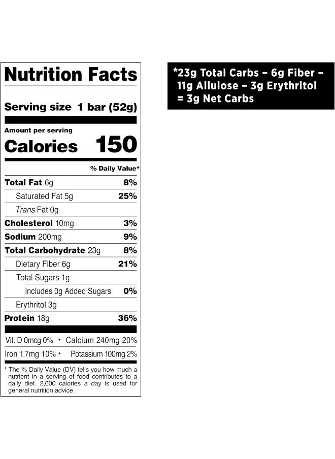 Nutrition Cookies & Cream Hero Bar - 12 Count