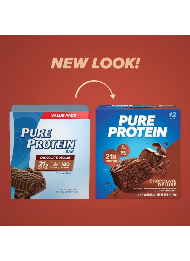 High Protein, Nutritious Snacks Bars, 1.76Oz, Pack Of 12