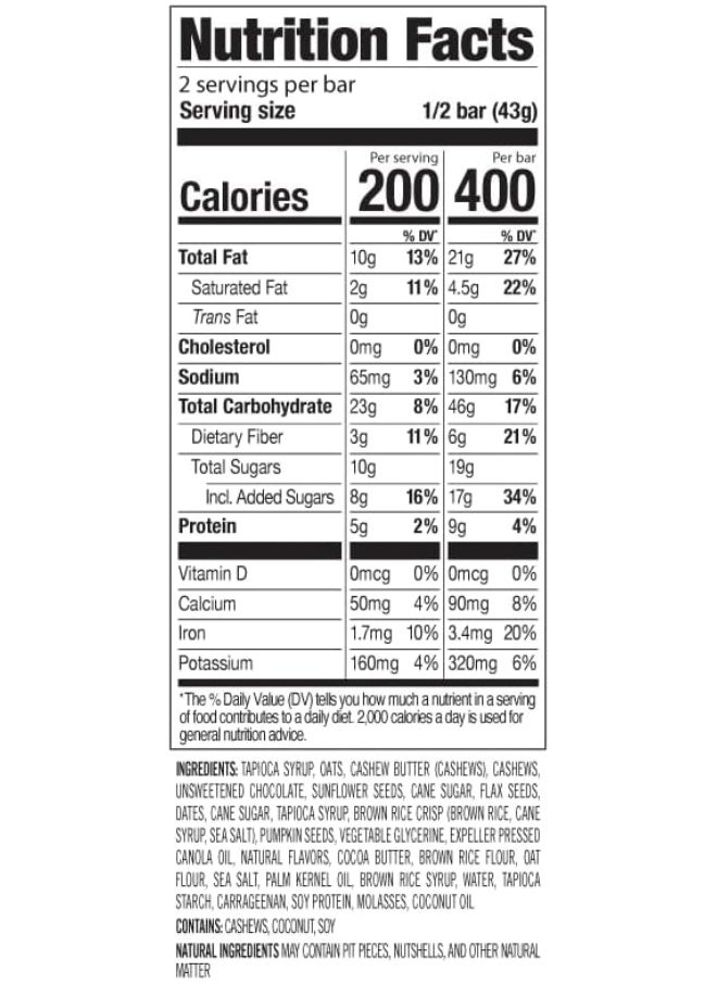 - Meal Bar, S'Mores, Non-Gmo, Gluten-Free, Healthy, Plant-Based Whole Food Ingredients, Natural Energy, 3 Ounce (Pack Of 12)