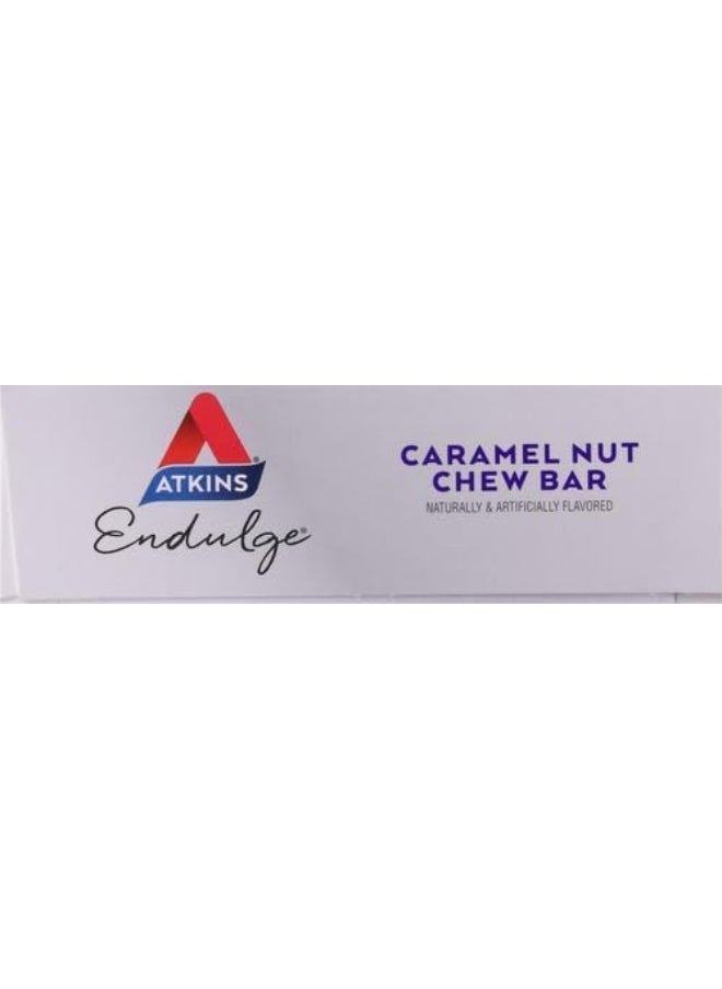Endulge Treat, Caramel Nut Chew Bar, Keto Friendly - 10 Count