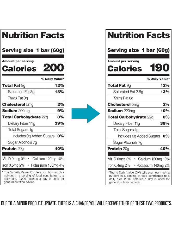 Nutrition Chocolate Peanut Butter Bars, High Protein, Low Carb, Gluten Free, Keto Friendly, Chocolate Peanut Butter - 12 Count