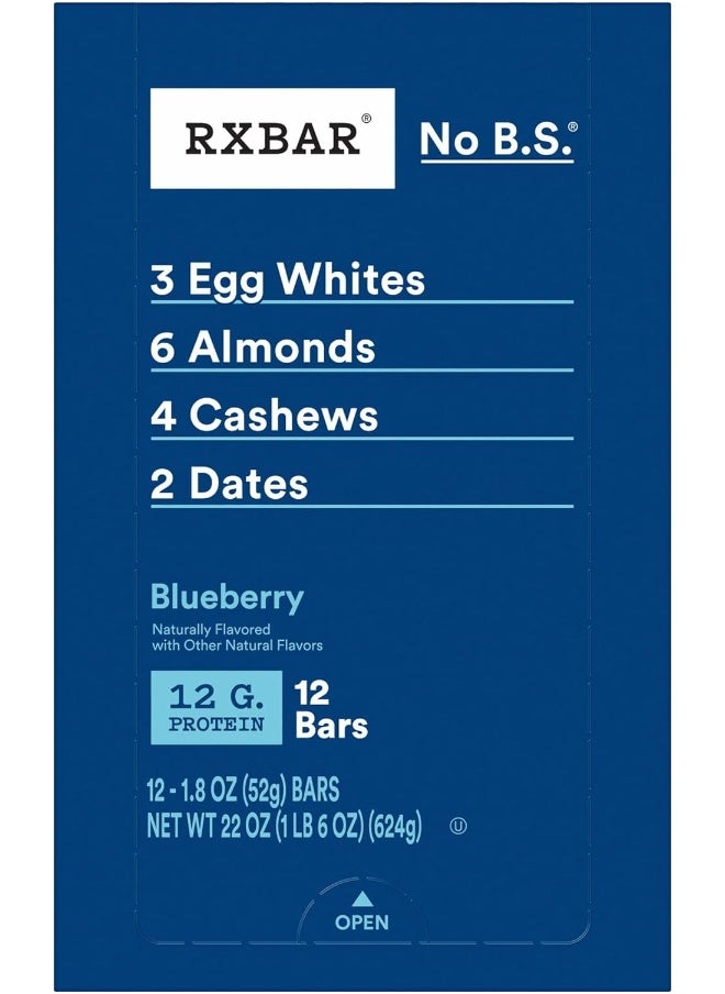 - Protein Bar Blueberry 12 Bars