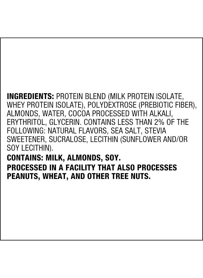 Nutrition Chocolate Brownie Protein Bars, High Protein, Low Carb, Gluten Free, Keto Friendly, 12 Count