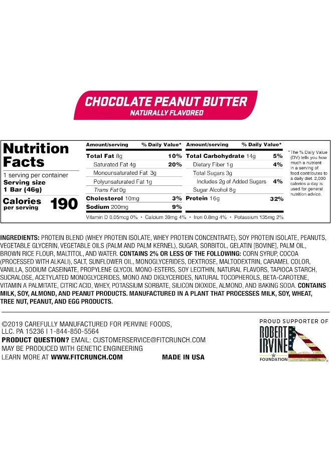 Fitcrunch Snack Size Protein Bars