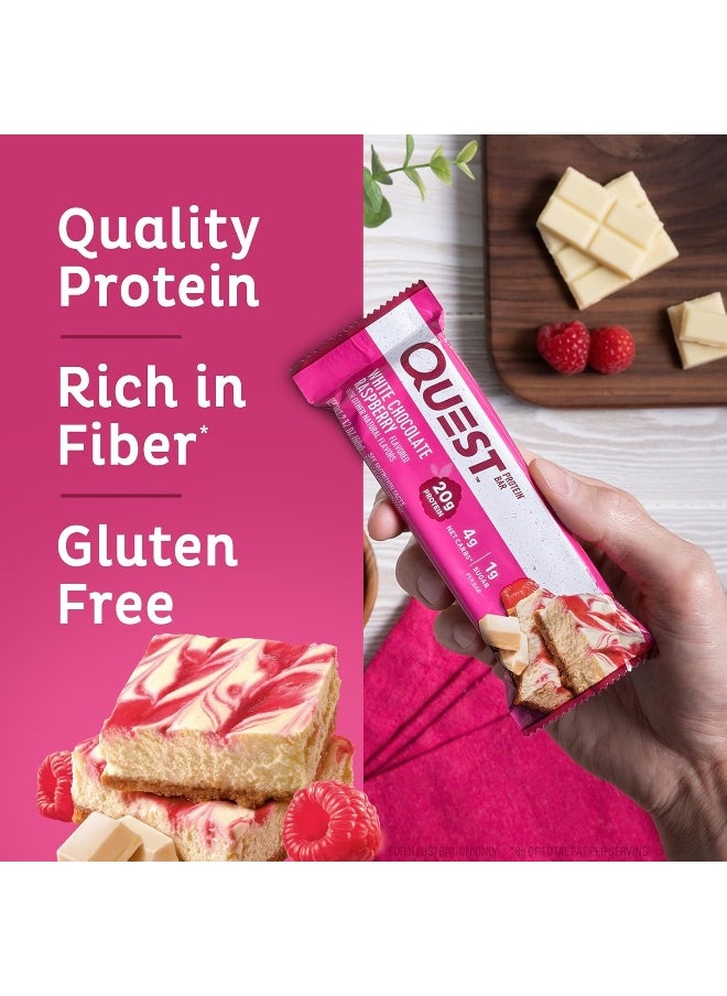 Nutrition Protein Bar White Chocolate Raspberry Pack Of 12