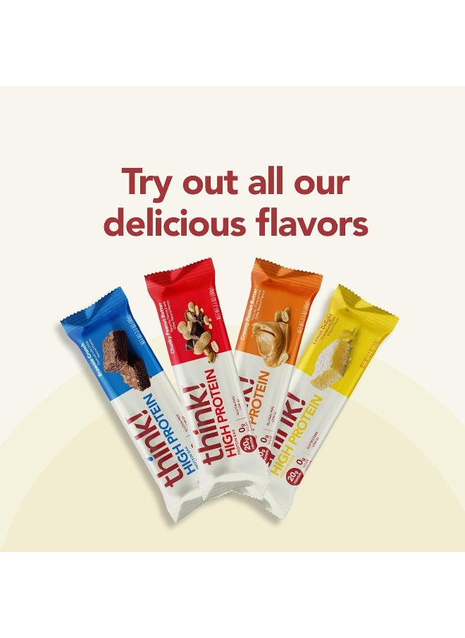 Gluten-Free Lemon Delight High Protein Bars (20G/2.1Oz, 10 Pieces)