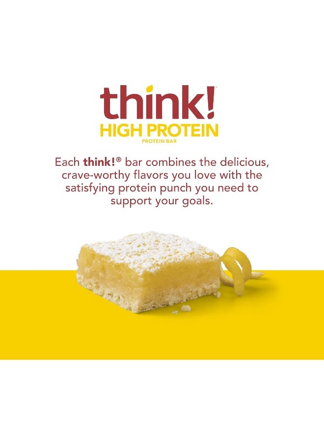 Gluten-Free Lemon Delight High Protein Bars (20G/2.1Oz, 10 Pieces)