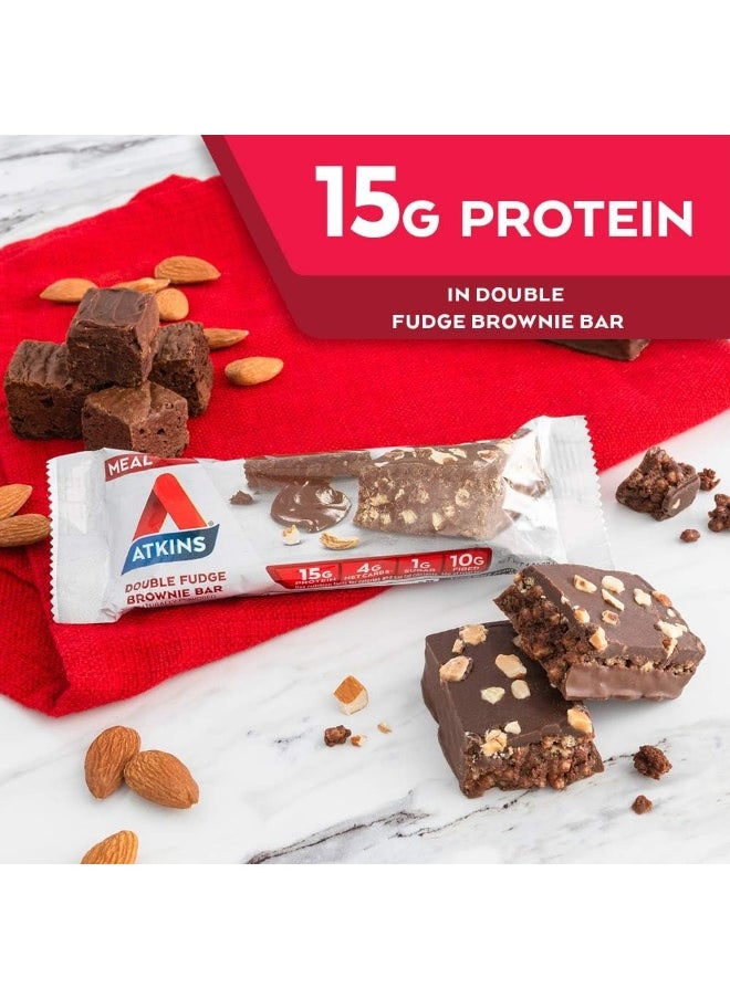 Double Fudge Brownie Bar, 5 Bars, 1.69Oz, (48G)