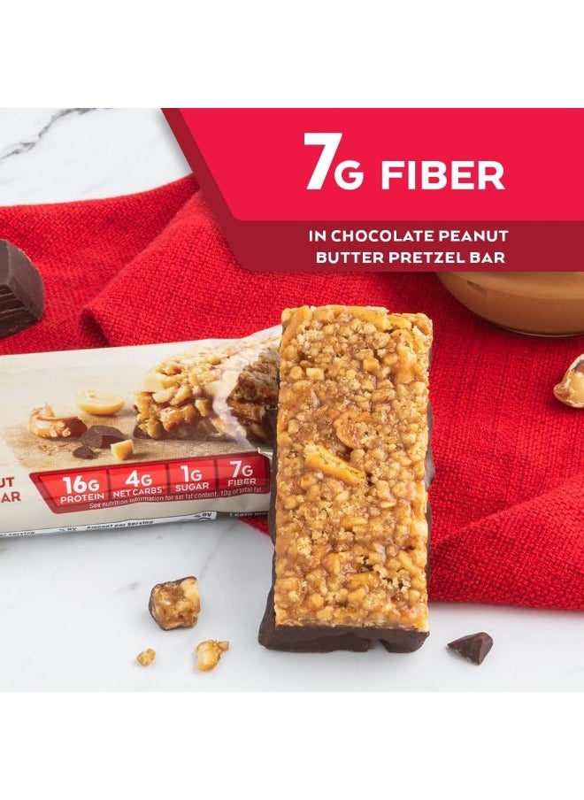 , Chocolate Peanut Butter Pretzel Bar, 5 Bars, 1.69 Oz (48 G) Each