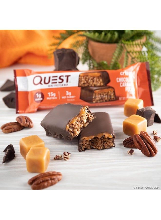 Nutrition Chocolate Caramel Pecan, 12 Count