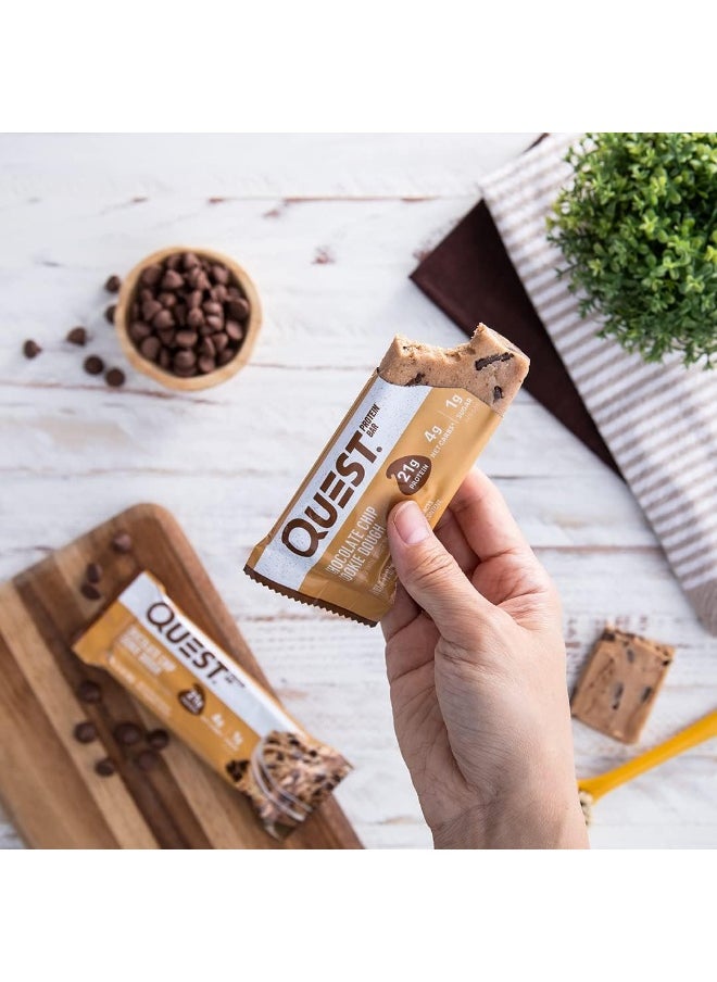 Nutrition Chocolate Chip Cookie Dough - High Protein, Low Carb, Gluten Free, Keto Friendly, 2.12 Oz, 4 Count (Pack Of 5)