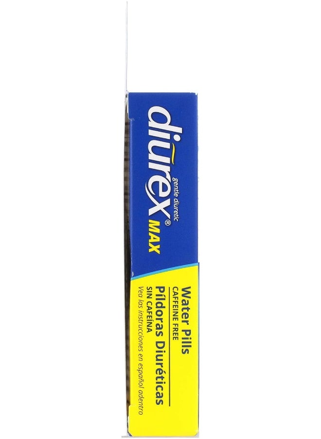 Max - Maximum Strength Caffeine-Free Diuretic Water Pills - 48 Count