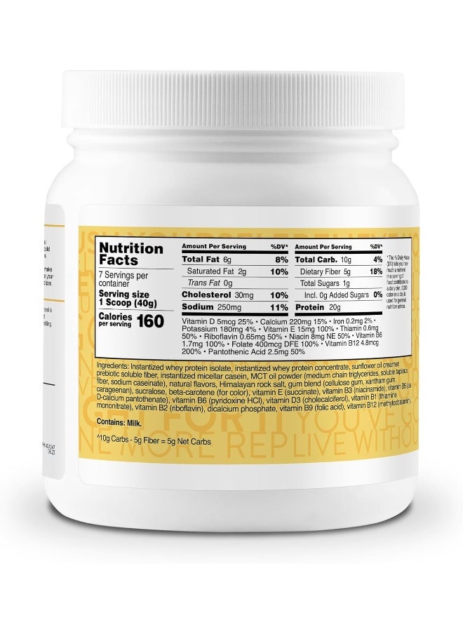 Meal Replacement Shake Powder 7 Servings (Pineapple Whip) - Gluten Free, Non-Gmo