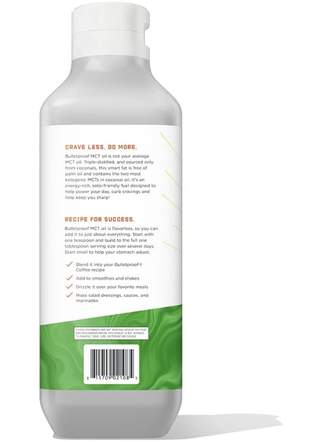 Xct Oil, Perfect For Keto And Paleo Diet, 100% Non-Gmo Premium C8 C10 Mct Oil, Ketogenic Friendly, Responsibly Sourced From Coconuts Only, Made In The Usa (32 Oz)