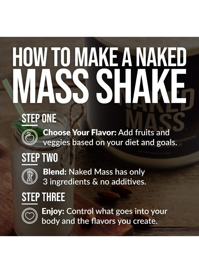 - Mass Unflavored 8 Lbs.
