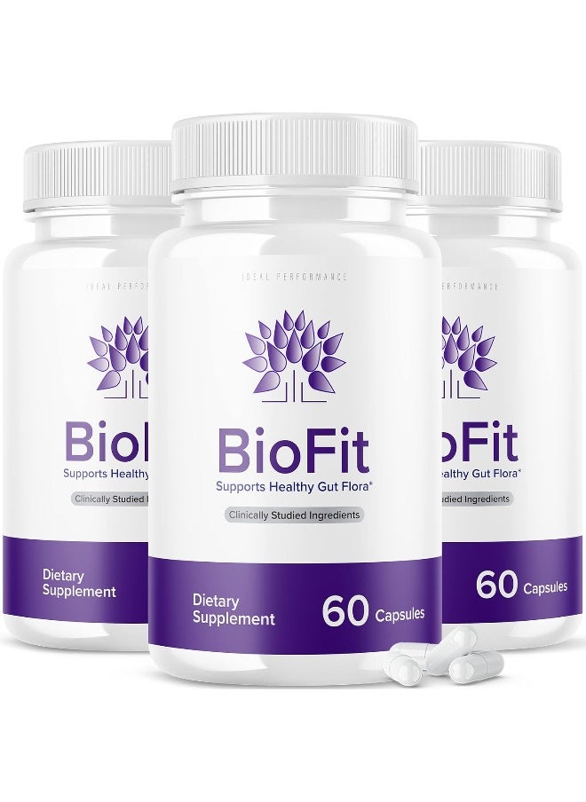 Biofit Probiotic Pills Bio Fit Supplement (3 Bottles)