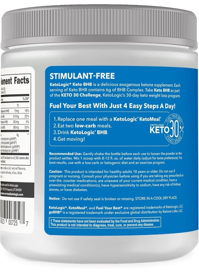 Keto Bhb (Patriot Pop Flavor) 30 Servings - Exogenous Ketone Supplement With Gobhb, Beta-Hydroxybutyrate Salts