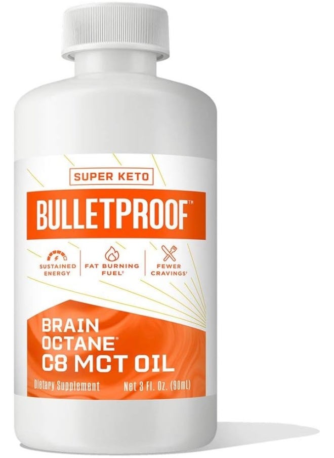 Brain Octane C8 Mct Oil 3 Oz