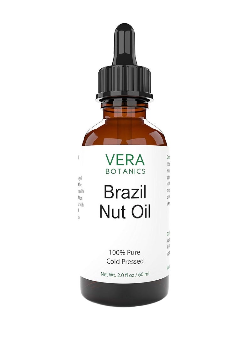 100% Pure & Natural, Unrefined, Cold-Pressed For Face, Dry Skin, Nails, Lips, Body & Hair - Reduce Hair Breakage