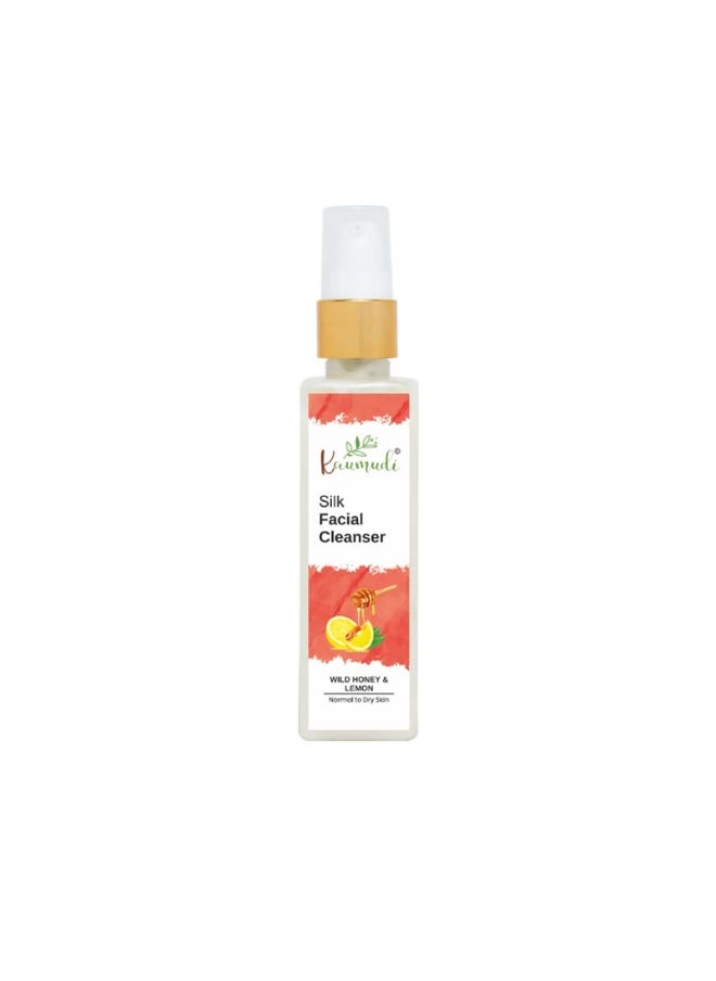Silk Facial Cleanser with Wild Honey & Lemon for Normal to Dry Skin 120ml / 4.06 fl Oz