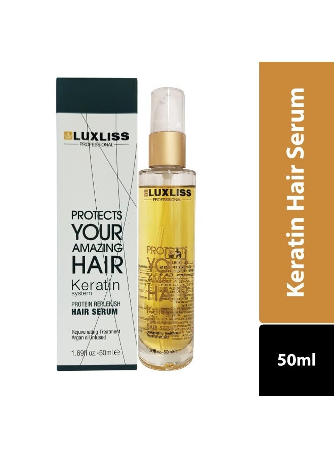 Keratin Protein Replinish Hair Serum 50 Ml