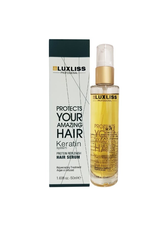 Keratin Protein Replinish Hair Serum 50 Ml
