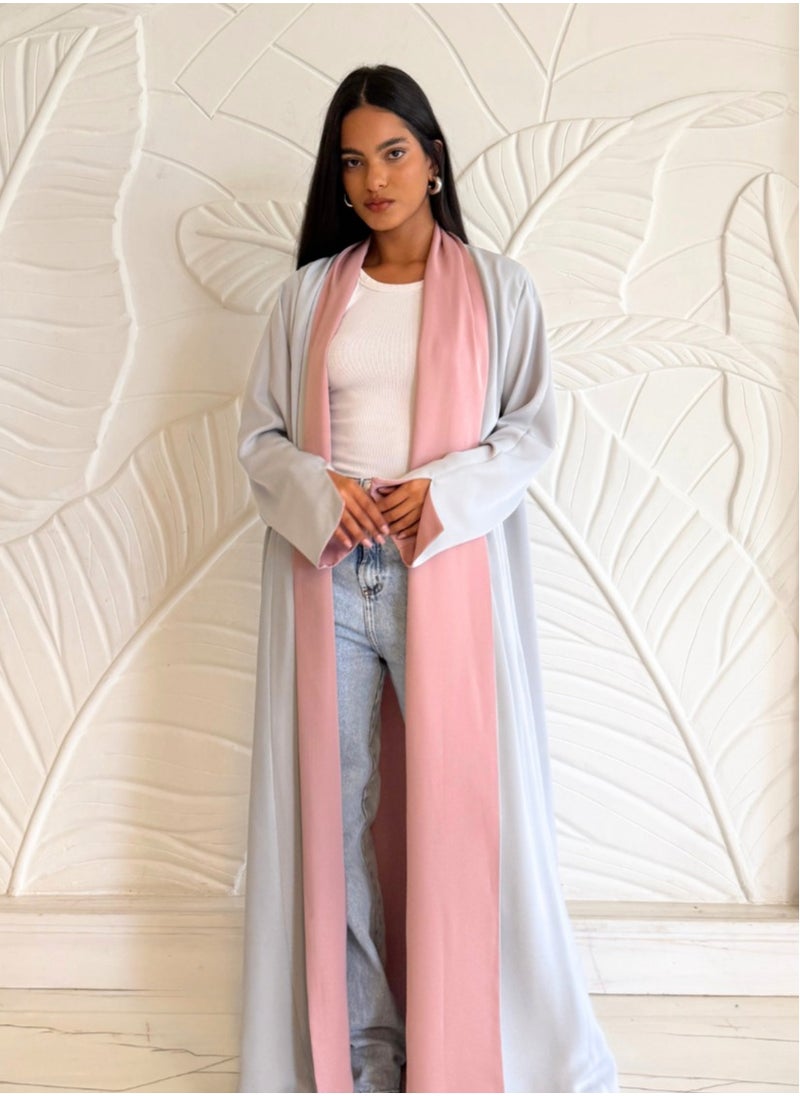 Reversible Two-Tone Abaya