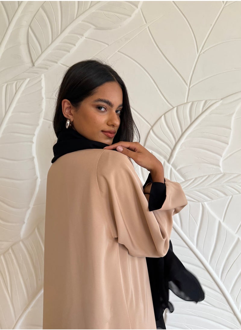 Reversible Two-Tone Abaya