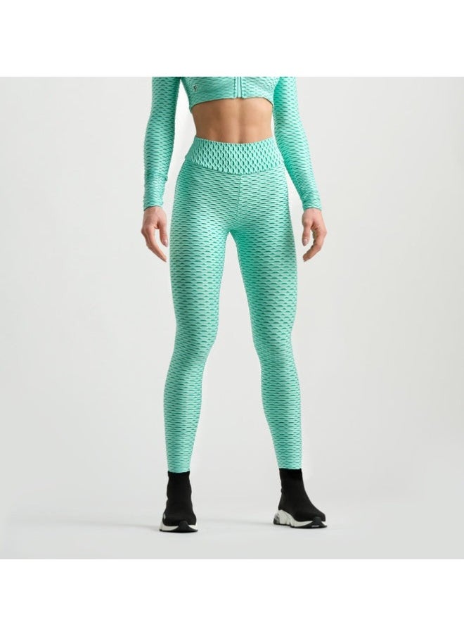 3D Leggings - Light Green