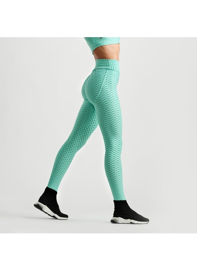 3D Leggings - Light Green