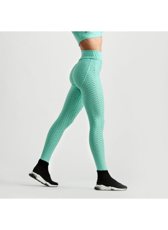 3D Leggings - Light Green