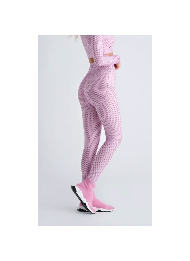 3D Leggings - Light Pink