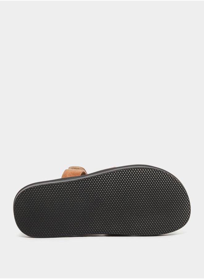 Cut Out Flat Sandals