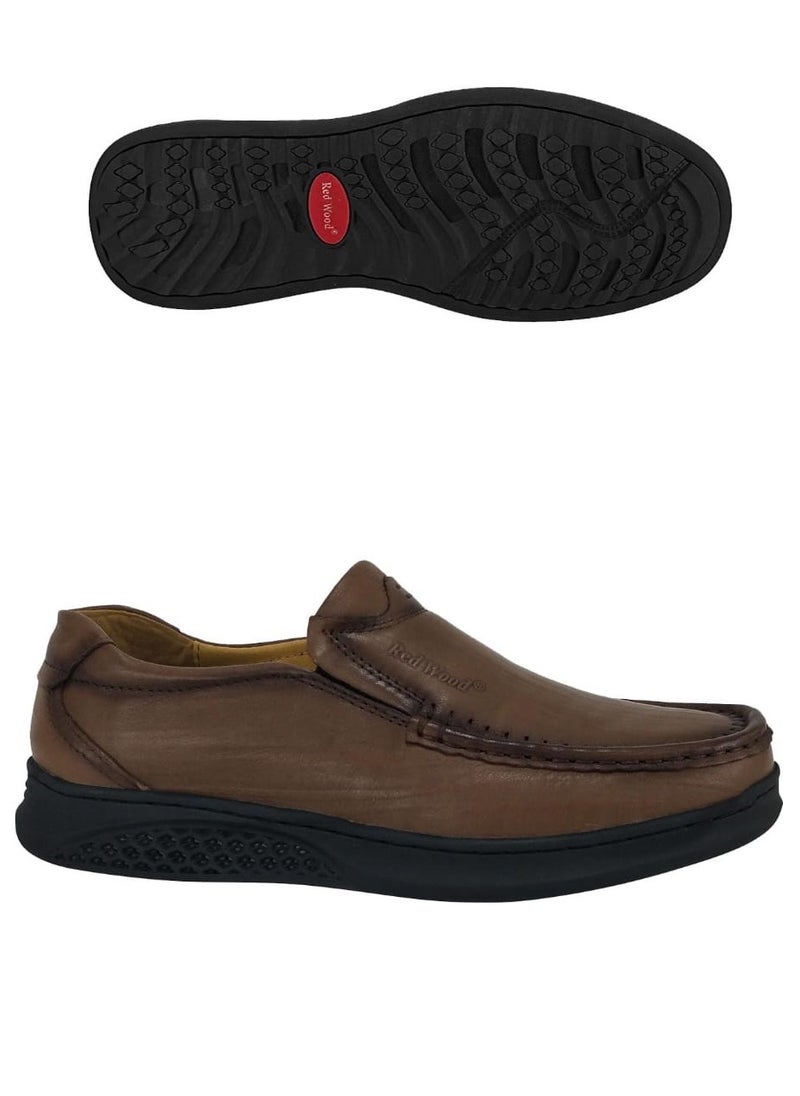 Red Wood Men's Casual & Medical Genuine leather shoes LS21020074F