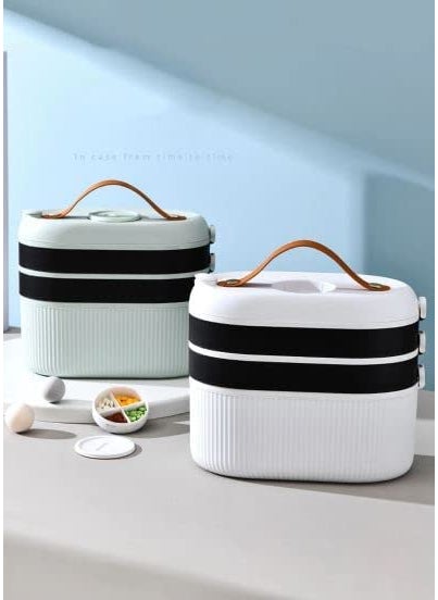 Deoxys Multipurpose medical storage box MultiLayer Emergency First Aid Box with Handle family emergency kit box Multicolor