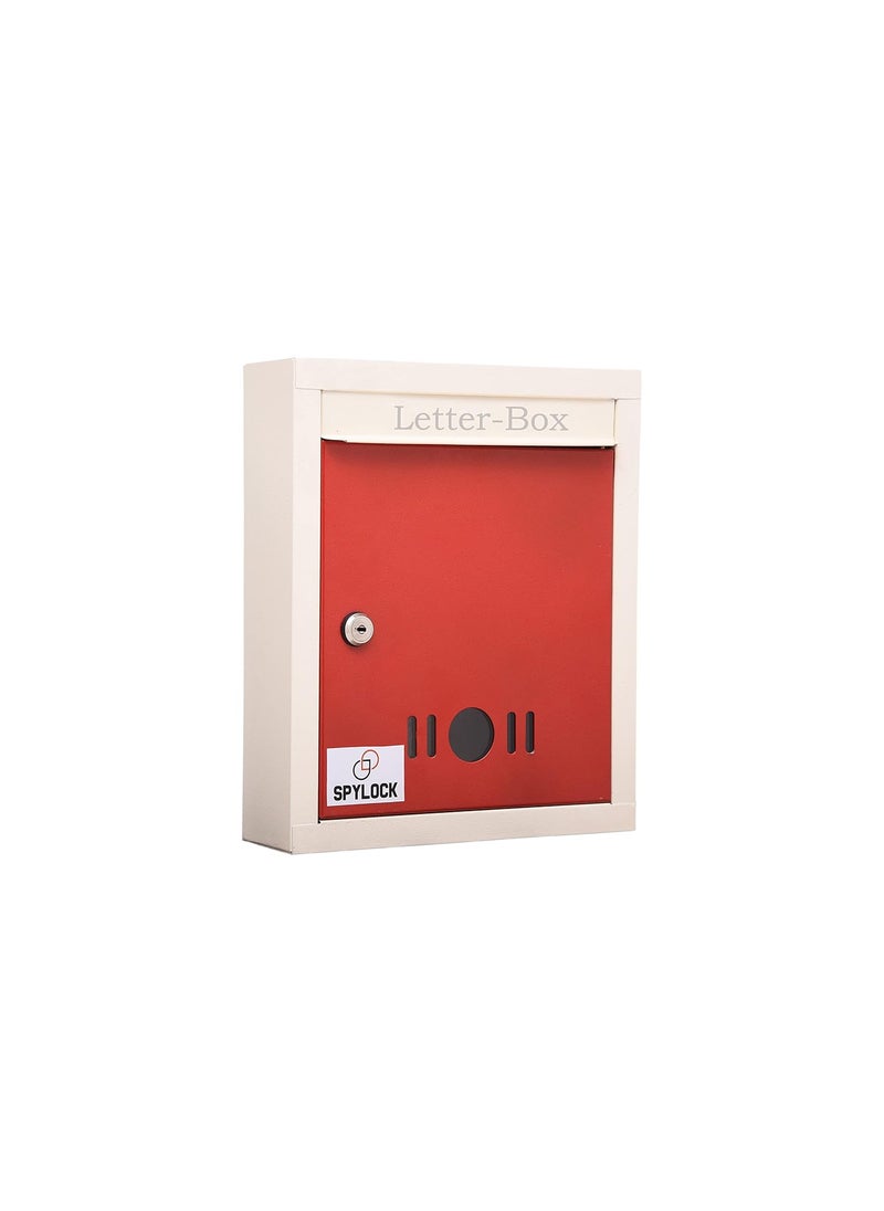 SPYLOCK Heavy Metal Wall Mounted First Aid Kit Emergency Medicine Doctor First Aid Box Multipurpose Uses Red