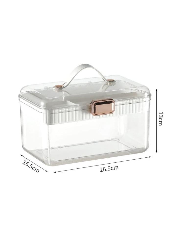 ULTREOS Storage box Small Medicine Box Household Multilayer Emergency Medicine Storage Box Plastic Children Medicine Box Medical