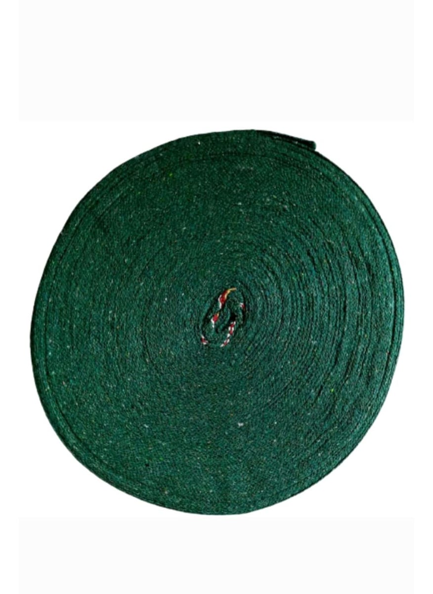 25 inches Cotton niwar roll Cotton niwar patta Cotton niwar Tape for khatkhatiya charpai Folding Size 3646 uses 2500kg Cotton niwar roll primium Quality Useful etc Green