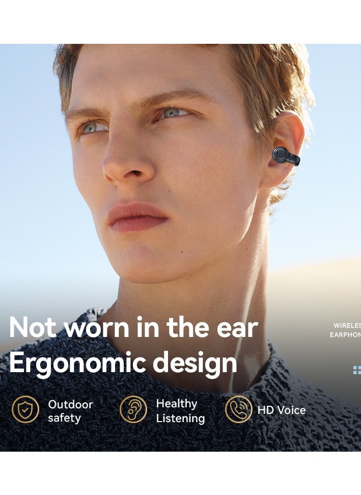 M47 Bluetooth Headset: Digital Display Of Accurate Information, Comfortable Ear-Hanging, Amazing Sound Quality, With Noise Reduction Function, Suitable For Office, Sports, Fitness And Games
