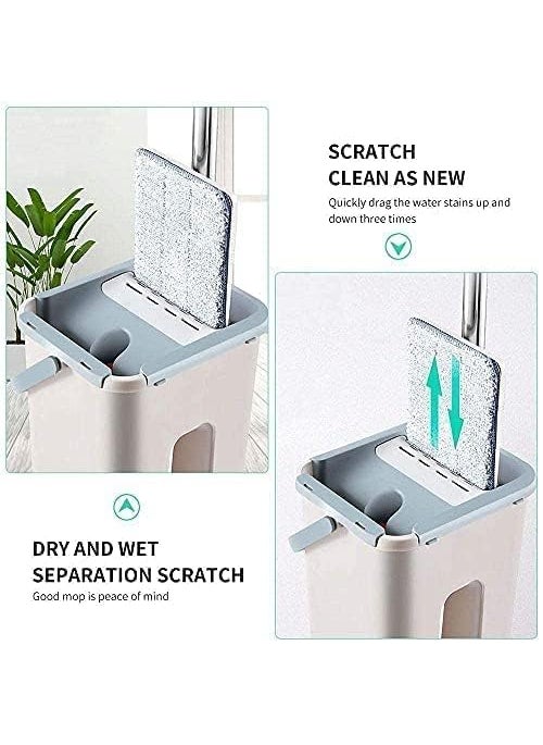 Mp Heavy Quality Flr Mop with BCKet Flexible Kitchen tap Flat Squeeze Cleaning Supplies 360 Flexible Mp Head2 Reusable Pads Clean Home Floor Cleaners BCKet mop A10