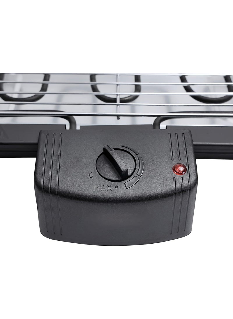 Electric barbecue grill nonstick barbecue machine 5level adjustable 2000W household electric barbecue grill campingcooking and barbecue grillindoor barbecue grilleasy to clean