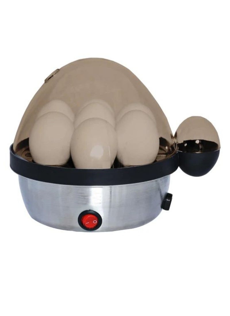 Electric Egg Boiler, 7 Eggs Capacity, Auto Shut Off, 16 cm x 16 cm, Soft Medium Hard Boiled