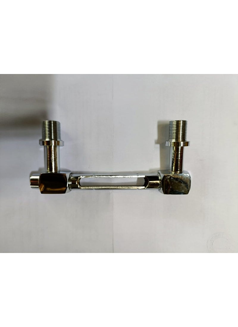 Smart India Coffee Machine Parts Water Lavel With Glass Tube 2 Washer TubePipe Size 4inch