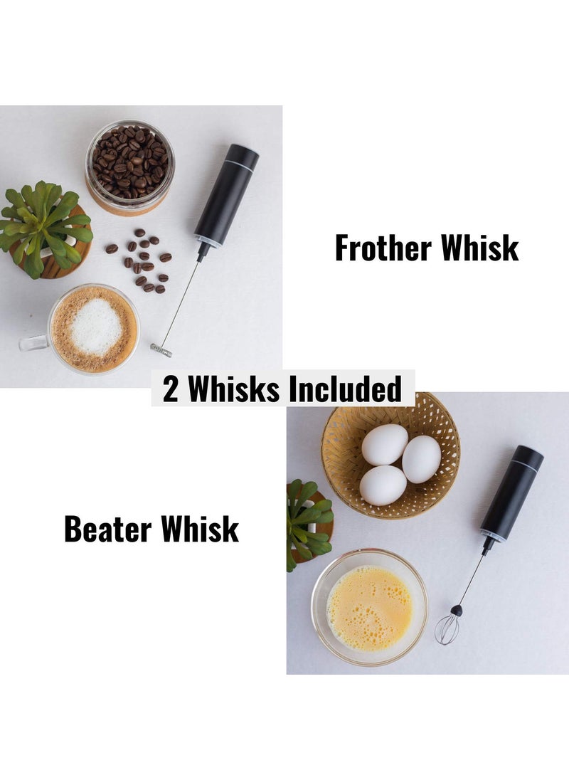 apsara kitchenware Handheld Milk FrotherMini Coffee FoamerElectric Kitchen GadgetPortable Whisk Drink Mixer for Coffee Maker Battery Operated